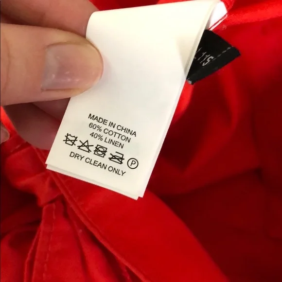 Cute NWT Kate Spade red bow pants - Picture 5 of 5